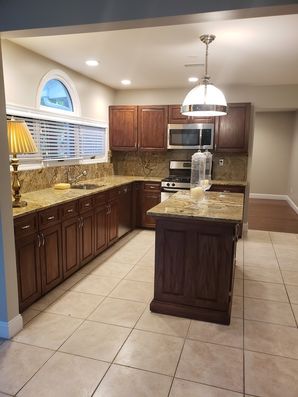Before & After Kitchen Cabinet Painting in Guttenberg, NJ (1)