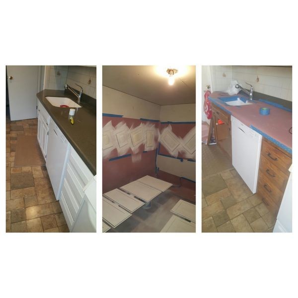 Before & After Cabinet Refinishing in Milford, NJ (1)